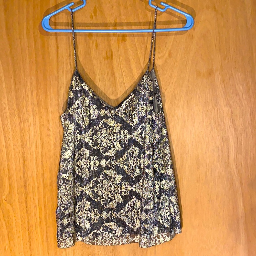 Elegant shimmer cami